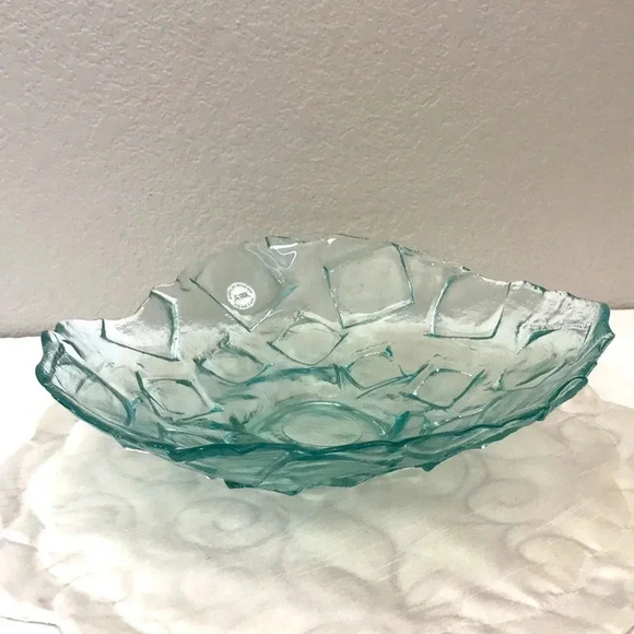 Vidrios San Miguel Spain Recycled Glass Bowl - Picture 3 of 5